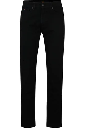 HUGO BOSS Maine Jean Regular en denim stretch Stay Black confortable