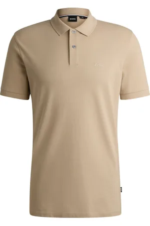 HUGO BOSS Polo Pallas en piqué de coton avec détails logotés