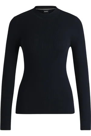 HUGO BOSS Pull en maille côtelée