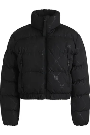 HUGO BOSS Veste matelassée Relaxed avec motif à logos revisités