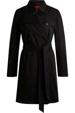 HUGO BOSS Trench croisé Regular en coton