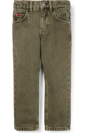 HUGO BOSS Jean Regular Fit pour enfant en denim vert