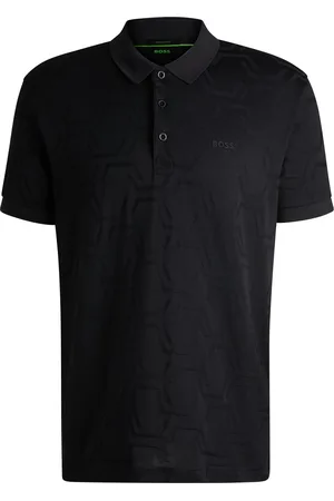 HUGO BOSS Polo Paddy Relaxed en coton mercerisé matelassé