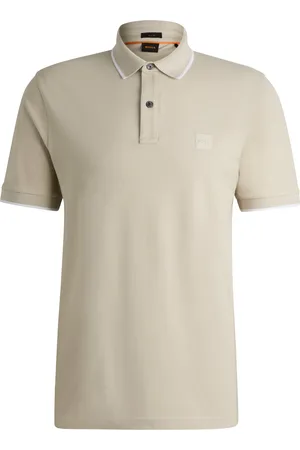 HUGO BOSS Polo Slim en piqué de coton stretch