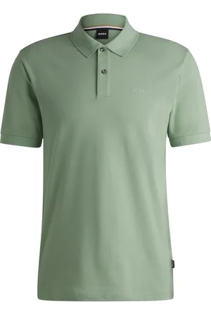 HUGO BOSS Polo Pallas en piqué de coton avec détails logotés