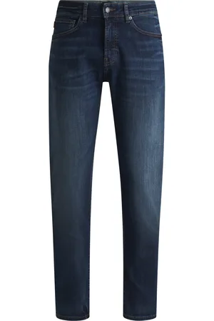 HUGO BOSS Jean Regular Maine en denim stretch bleu