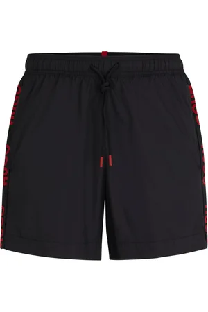 HUGO BOSS Short de bain entièrement doublé avec ruban logoté