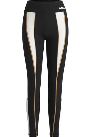 HUGO BOSS Legging actif en tissu très stretch à détails contrastants