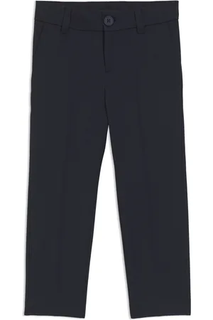 HUGO BOSS Pantalon Regular en laine stretch mélangée pour enfant