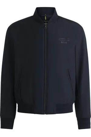 HUGO BOSS Veste en toile Porsche x avec finitions à rayures