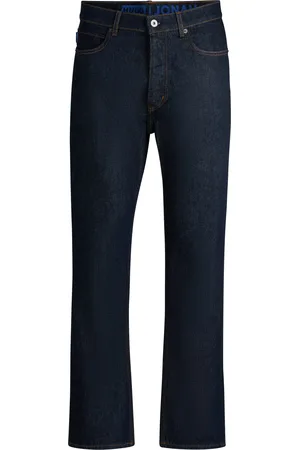 HUGO BOSS Jean Regular en denim bleu-noir