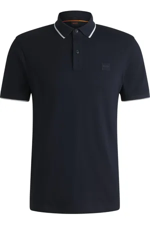 HUGO BOSS Polo Slim en piqué de coton stretch