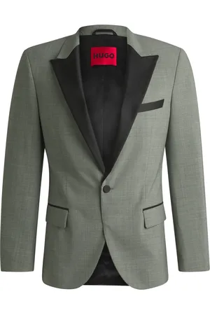 HUGO BOSS Veste de smoking Slim en laine mélangée