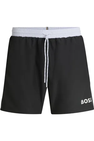 HUGO BOSS Short de bain à séchage rapide et logo imprimé