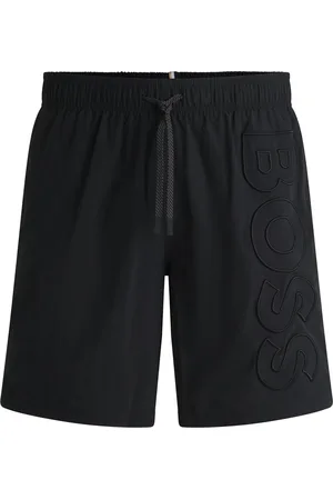 HUGO BOSS Short de bain entièrement doublé avec logo brodé en 3D