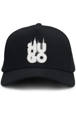 HUGO BOSS Casquette en twill de coton avec logo effet fumé
