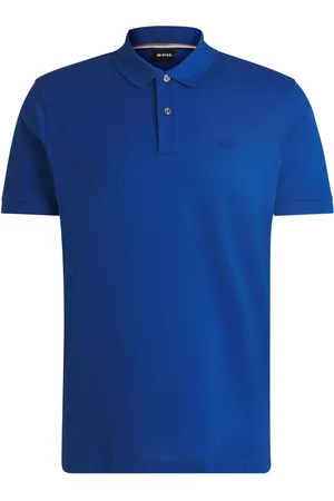 HUGO BOSS Polo Pallas en piqué de coton avec détails logotés