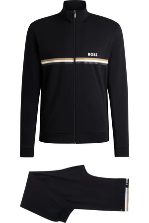 HUGO BOSS Survêtement Regular en coton stretch avec détails emblématiques