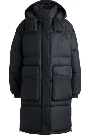 HUGO BOSS Manteau long matelassé à capuche amovible
