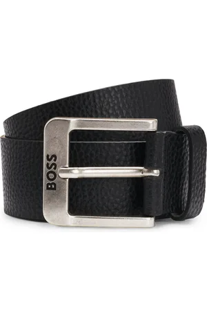 HUGO BOSS Ceinture en cuir italien avec boucle logotée