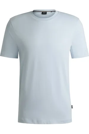 HUGO BOSS T-shirt en jersey de coton avec détail logoté