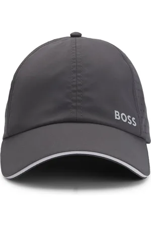 HUGO BOSS Casquette en taffetas à motif pois, découpé au laser