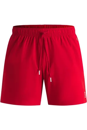HUGO BOSS Short de bain avec rayures emblématiques et logo