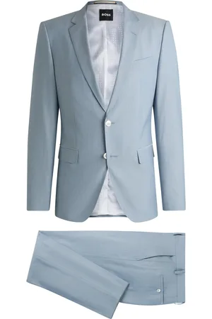 HUGO BOSS Costume slim en laine mélangée