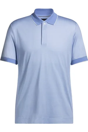 HUGO BOSS Polo en soie et coton aux finitions structurées