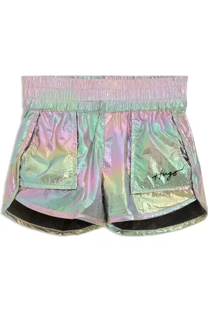HUGO BOSS Short irisé avec logo imprimé pour enfant