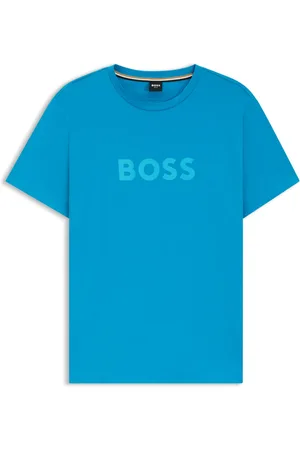 HUGO BOSS T-shirt en jersey de coton avec protection anti-UV SPF 50+