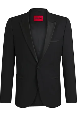 HUGO BOSS Veste de smoking Extra Slim en tissu stretch performant