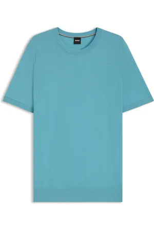 HUGO BOSS Pull en maille avec mélange de structures