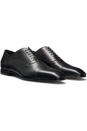 HUGO BOSS Chaussures Oxford en cuir lisse BECKHAM x