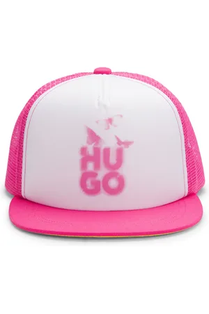 HUGO BOSS Casquette avec devant en mousse et logo imprimé pour enfant