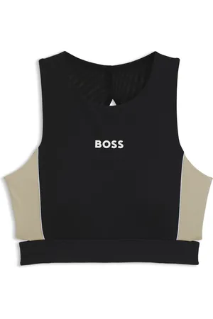 HUGO BOSS Haut Actif en tissu interlock stretch avec découpes