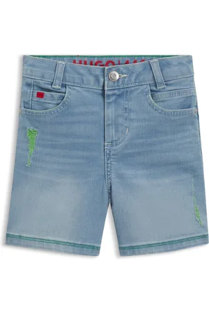 HUGO BOSS Short Loose en denim pour enfant