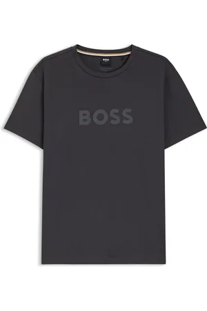 HUGO BOSS T-shirt en jersey de coton avec protection anti-UV SPF 50+