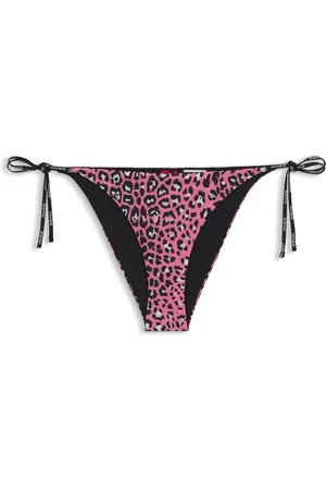 HUGO BOSS Bas de bikini à motif avec liens logotés
