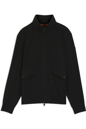 HUGO BOSS Veste déperlante style aviateur avec capuche pliable