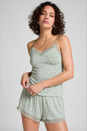 Hunkemöller Ensemble de pyjama Jersey avec dentelle