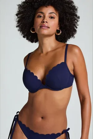 Hunkemöller Haut de bikini à armatures à effet push-up préformé Scallop Taille A - E