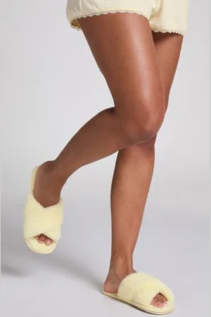 Hunkemöller Chaussons Crossed Fake Fur