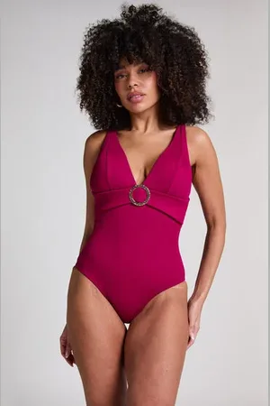 Hunkemöller Maillot de bain à anneau froissé