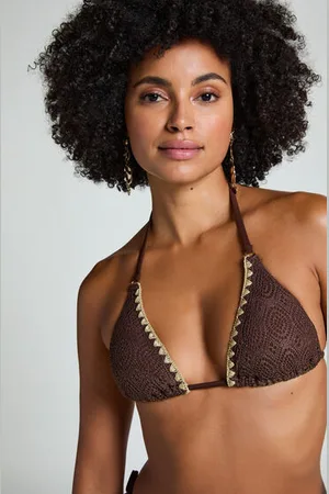 Hunkemöller Crochet triangle Bikini Top