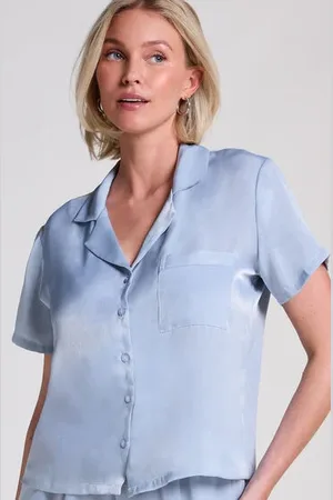 Hunkemöller Veste à manches courtes en satin