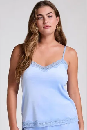 Hunkemöller Camisole velours Dentelle