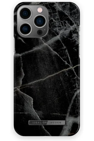 IDEAL OF SWEDEN Printed Case Black Thunder Marble