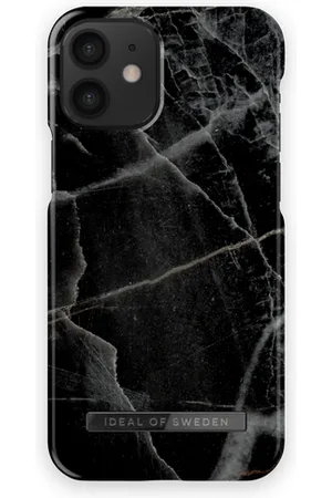 IDEAL OF SWEDEN Printed Case Black Thunder Marble
