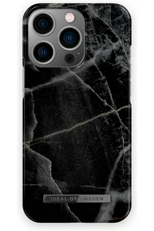 IDEAL OF SWEDEN Printed Case Black Thunder Marble